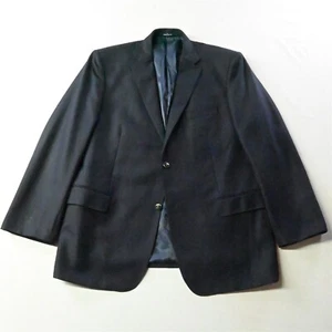 Daniel Hechter 46R Navy Blue 100% Wool Mens Blazer Sport Coat Jacket - Picture 1 of 12