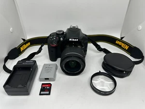 Nikon D3400 24.2MP Digital SLR DSLR Camera w/ AF-P DX 18-55mm 3.5-5.6G VR Lens - Picture 1 of 15