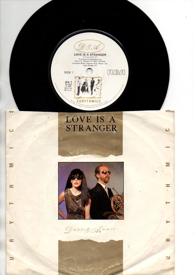 ❤️  Eurythmics ~ love is a stranger  ❤️  Vinyl 7" Record - Image 1 of 1