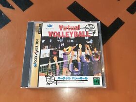 ## Sega Saturn - Virtual Volleyball (Jap / JP/ Jpn Import) - Cib ##