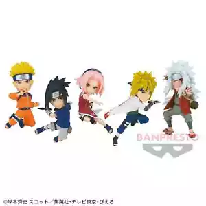 WCF Naruto World Collectable Figure Complete all 5 set Genuine Japan BANPRESTO - Picture 1 of 8