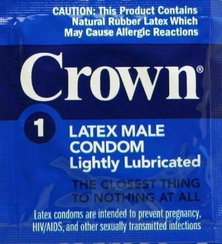 Okamoto Crown Lightly Lubricated Skin Thin Sensitive Bulk Condoms 100-Pack - Image 1 of 1