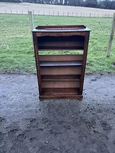 Vintage Oak Bookcase / 1930’s Oak Bookcase - Picture 1 of 15