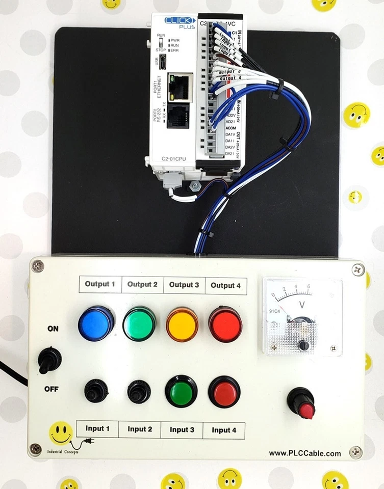 Automation Direct ((Ethernet)) PLC Trainer - Click PLUS (Koyo) analógico, digital - Imagen 1 de 1
