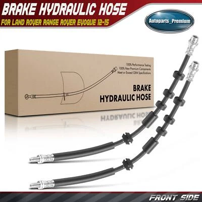 Manguera hidráulica de freno delantero 2 piezas para Land Rover Range Rover Evoque 2012-2015 2,0 L Foto 1 de 4