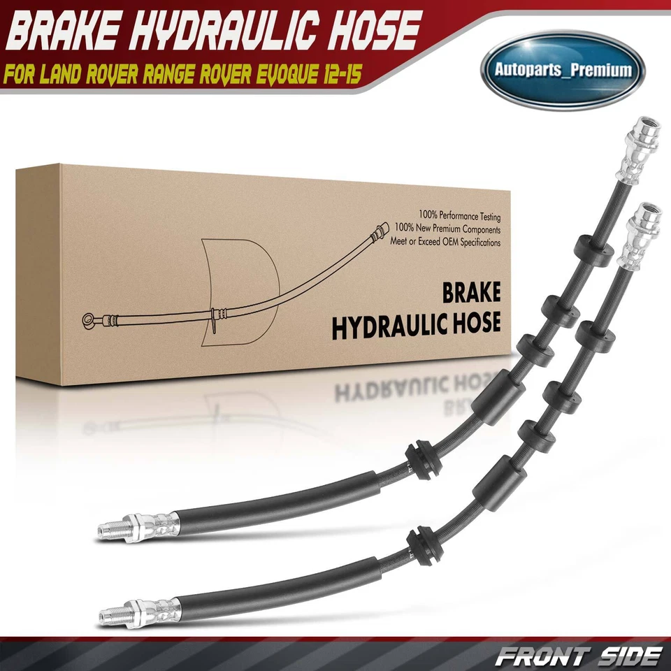 Mangueira hidráulica de freio dianteiro 2 peças para Land Rover Range Rover Evoque 2012-2015 2.0L - Imagem 1 de 4