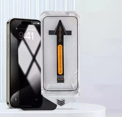 Evotech Screen Protector For Samsung Galaxy S25 S24 HD Anti-Peep Tempered Film - Bild 1 von 4