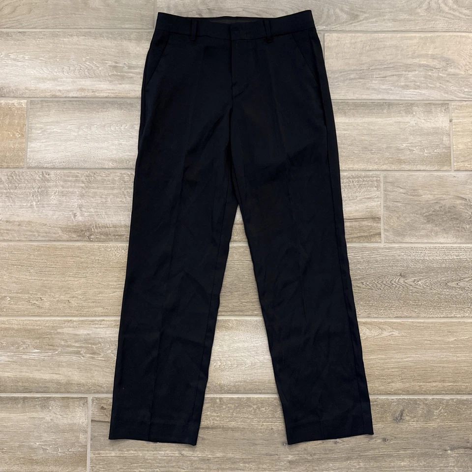 Calvin Klein Boy’s Black Classic Suit Pants, Size 12 Regular - Image 1 of 3