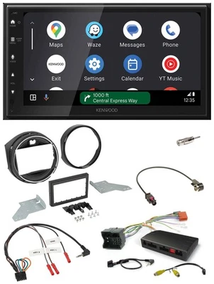 Kenwood DAB Bluetooth USB Lenkrad 2DIN Autoradio für BMW Mini F55/F56 2013-2016 - Bild 1 von 4