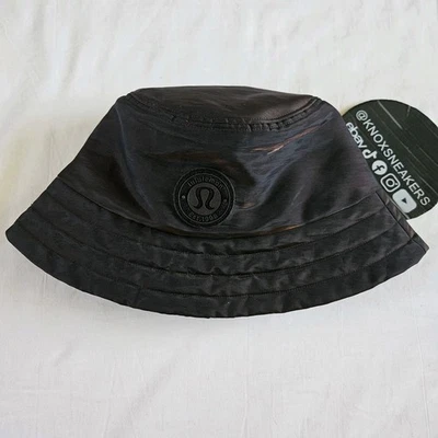 Sombrero cubo Lululemon Wunder Puff ESPR Espresso negro talla M/L Foto 1 de 4