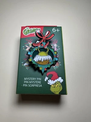 Loungefly How The Grinch Stole Christmas Wreath Ornaments Pin - Grinch & Max - Image 1 of 3