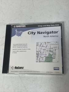 GARMIN: City Navigator - Update DVD North America - #A170001762 Set Up Map DVD - Picture 1 of 4