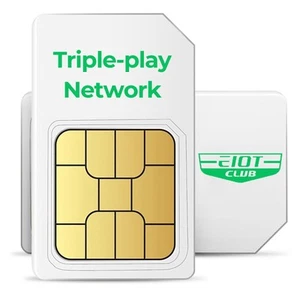 Data SIM Card Triple Play- USA Coverage No Contract 4G LTE Cellular for Secur... - Picture 1 of 7