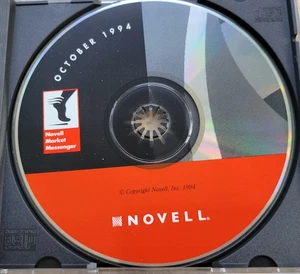 Vintage CD - NOVELL Market Messenger October, 1994 - Picture 1 of 1