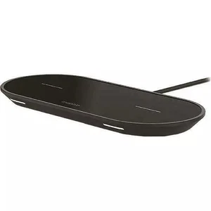 MOPHIE 409903633 DUAL WIRELESS CHARGING PAD - FAST CHARGE UP TO 10 WATT - BLACK - Picture 1 of 1