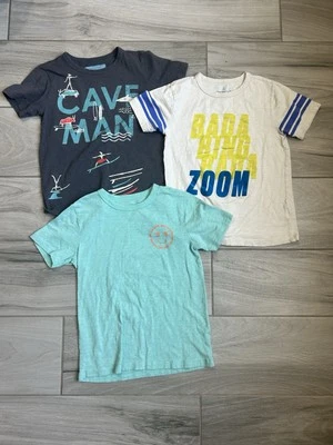 Lote de 3 camisetas Crewcuts J Crew para niños talla 8 que brillan en la oscuridad Foto 1 de 4