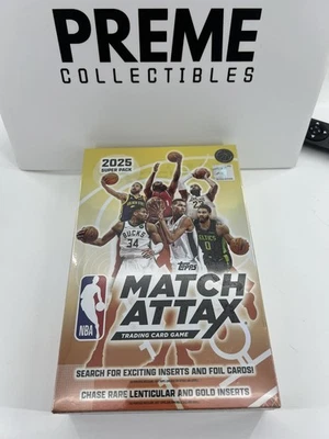 2025-26 Topps Match Attax NBA Super Pack Sealed Box Cooper Flagg RC Rookie Kayou