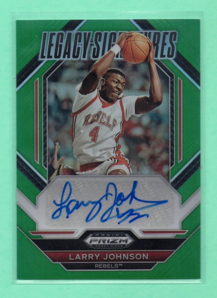 その他 LARRY JOHNSON auto Larry Johnson Basketball Sports Trading Card Singles Autographed