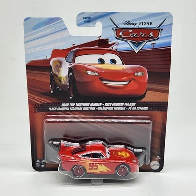 DISNEY PIXAR CARS ROAD TRIP LIGHTNING MCQUEEN METAL HKY34 2024 - Image 1 of 4