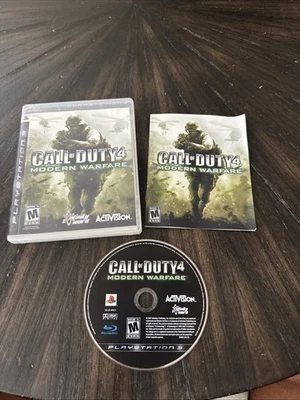Juego PlayStation 3 PS3 Call Of Duty 4 Modern Warfare CIB Completo En Caja  Foto 1 de 4