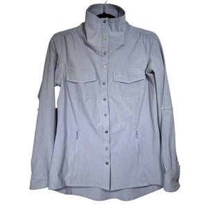 Duluth Trading Mujer Azul Sol Survivor Protección Solar Camisa Chaqueta Talla XS - Imagen 1 de 8