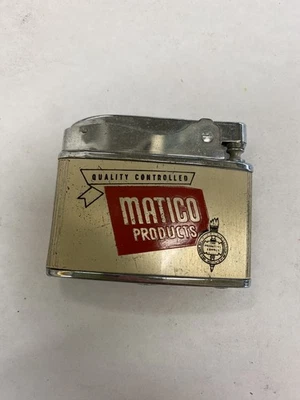 Винтажная рекламная зажигалка Hadson MATICO PRODUCTS Pacific Yard Service - Изображение 1 из 4