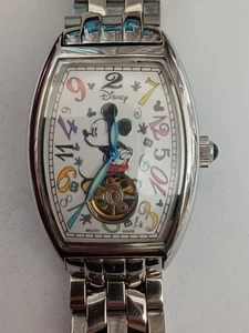 Orologio Disney Fantasy Hour Bianco Topolino 77° Anniversario Usato Giappone senza scatola - Foto 1 di 6