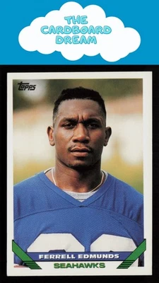 Ferrell Edmunds 1993 Topps #401 Seattle Seahawks - Image 1 of 2