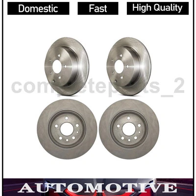 4 rotores de freno delanteros traseros para Mercedes-Benz 300SD 3,0 L Mercedes-Benz 300SE 3,0 L Foto 1 de 4