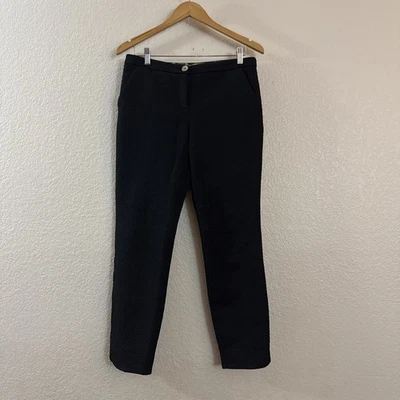 Ted Baker Dress Pants Textured Black Ankle length Size 2  - Holiday Gift NWOT  - Image 1 of 4
