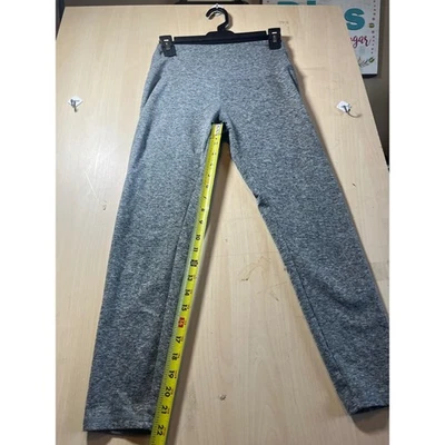 Leggings deportivos Yoha Zobha gris jaspeado cómodos ropa deportiva medianos Foto 1 de 4