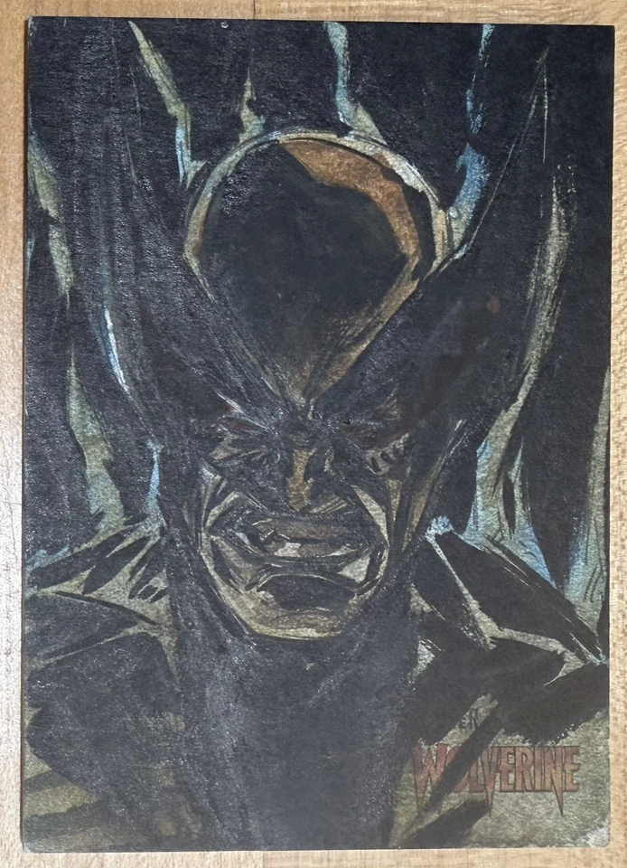 2022 Fleer Ultra Wolverine Marvel Sketch 1/1 Kursat Ceniter Wolverine - Image 1 of 1