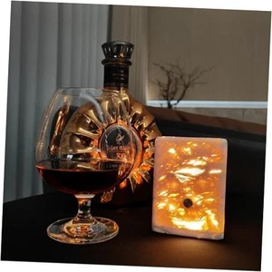 Natural Marble Table Decor Lamp with 3 Colors LED Light Bulb, Type C Charging, - Picture 1 of 8