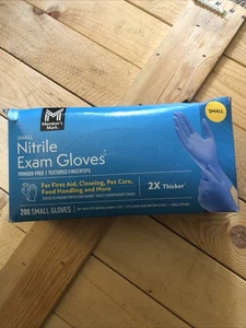 Nitrile Exam Glove Member's Mark Powder Free, SM  200 Ct. New!!  "SHIPS FREE" - Picture 1 of 2