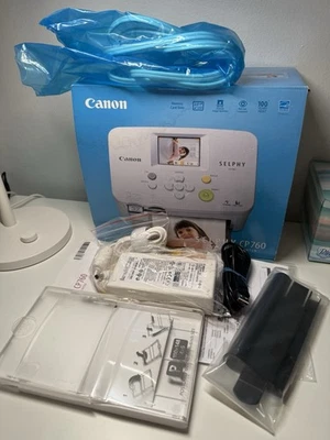 Canon Selphy CP760 Compact Photo Thermal Printer - Image 1 of 4
