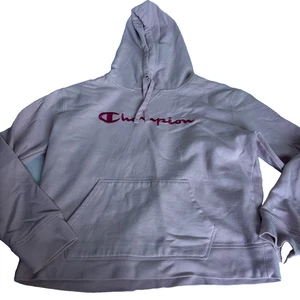 Vintage Champion Hoodie Women's Size Large Pullover pink Hooded  Size Large - Picture 1 of 8