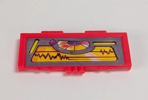 Vintage 1990 TMNT Ninja Turtles Technodrome rot Computer Bildschirm Konsole Teil - Bild 1 von 1