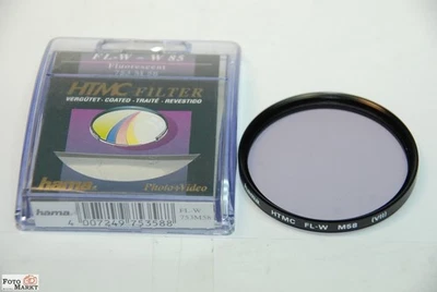 Hama Filter FL-W W85 Fluorescent 753M58 Correction Filter Fluorescent Tube 58mm - Image 1 of 2