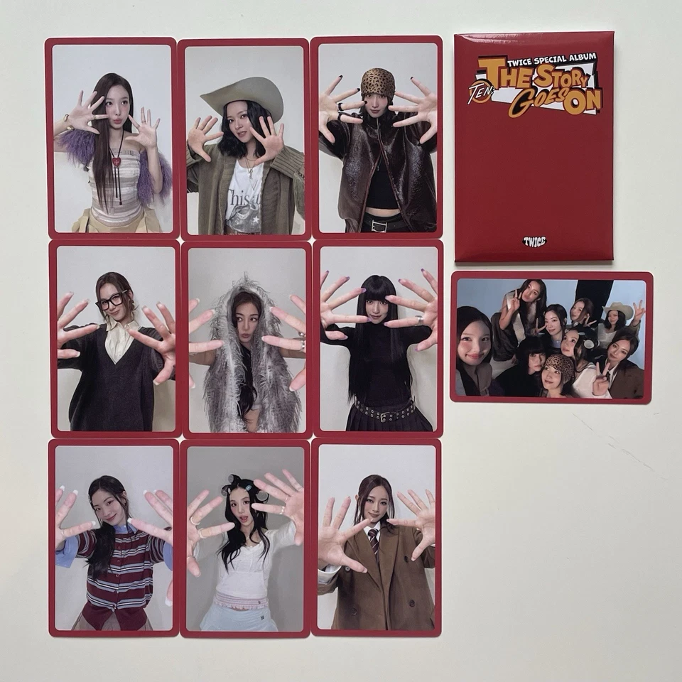 Twice Ten: The Story Goes On Official Pre Order Photocard Set (Cast Ver) - Image 1 of 1