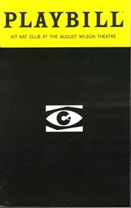 Cabaret at the Kit Kat Club Playbill, Adam Lambert, Bebe Neuwirth, Nueva York, 2025 - Imagen 1 de 3