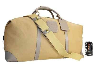 1895 美元 Ghurka No.98 CAVALIER III 完好斜纹大号旅行行李袋随身包 — 第 1/4 张图片