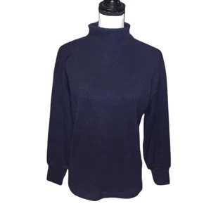 Suéter Loft azul marino cuello alto cuello alto - Imagen 1 de 8
