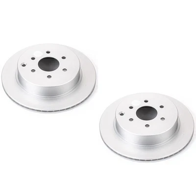 SET-P15JBR1125EVC-2 Powerstop Brake Discs 2-Wheel Set Rear for Nissan Pathfinder - Image 1 of 3
