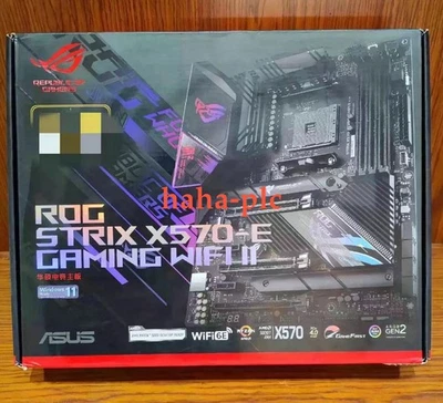 NEW ASUS ROG STRIX X570-E GAMING II with WiFi 6E AMD AM4 ATX Motherboard FEDEX / - Image 1 of 4