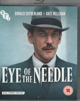 Eye Of The Needle Blu-Ray & DVD - Donald Sutherland, Kate Nelligan Drama BFI - Image 1 of 2