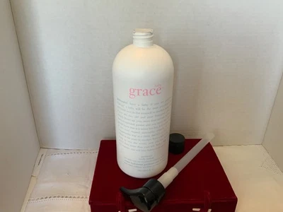 RETIRED Philosophy ORIGINAL FORMULA BABY GRACE BODY LOTION FACTORY SEALED 32 oz - Image 1 of 4