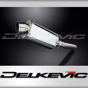 Kawasaki Versys 1000 KLZ1000 10-14 Slip On 9" Oval Stainless Exhaust Muffler Kit - Picture 1 of 5