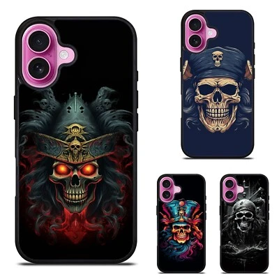 Para Samsung A12 A13 A14 A15 A16 A54 A71 Pirata Halloween Horror Terror A prueba de golpes Foto 1 de 4