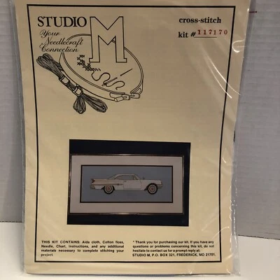 Kit punto de cruz Impala blanco #117170 Studio M Foto 1 de 4