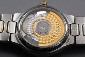 [Near MINT] Longines Automatic Conquest L1.635.3 34mm Gold Dial Date Herrenuhr - Bild 1 von 12